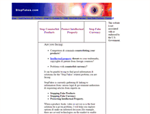 Tablet Screenshot of counterfeitprevention.com